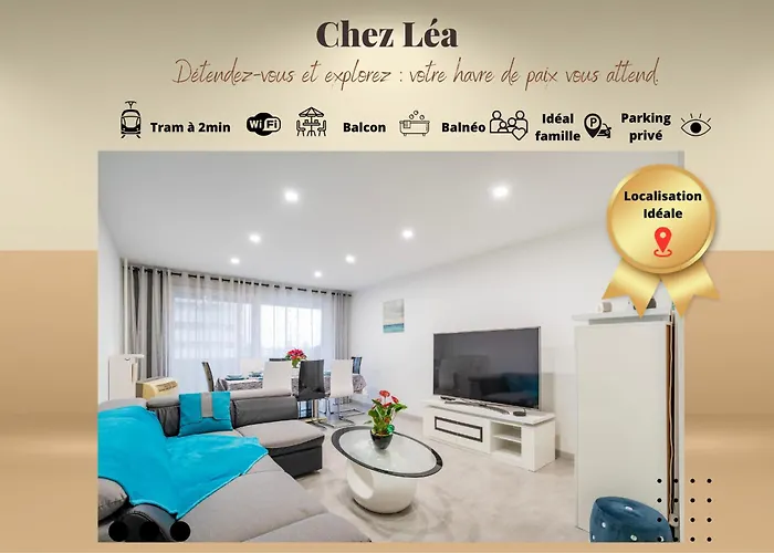 Chez Lea - Famille, Parking, Balneo - 15Min Centre