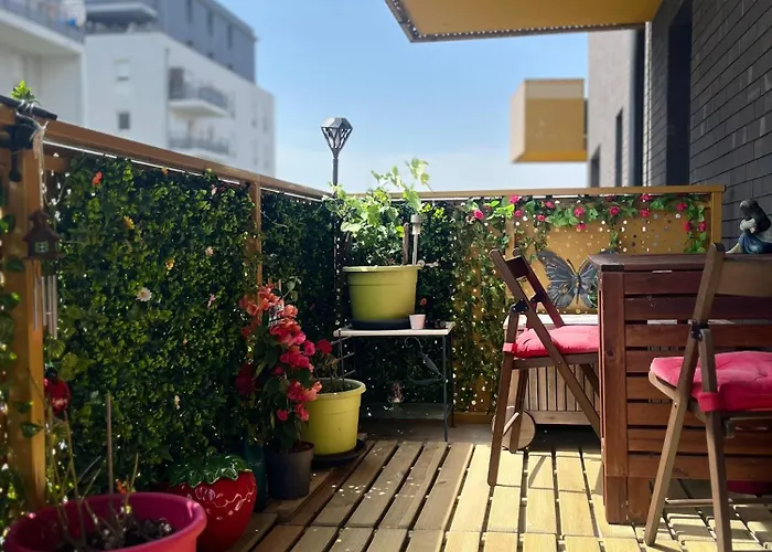 Appartement Terrasse Sud - 10 Min Du Centre - Strasbourg