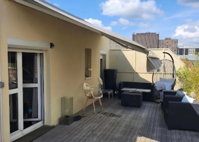 Appartement En Attique Strasbourg Ville Proche Gare Halles