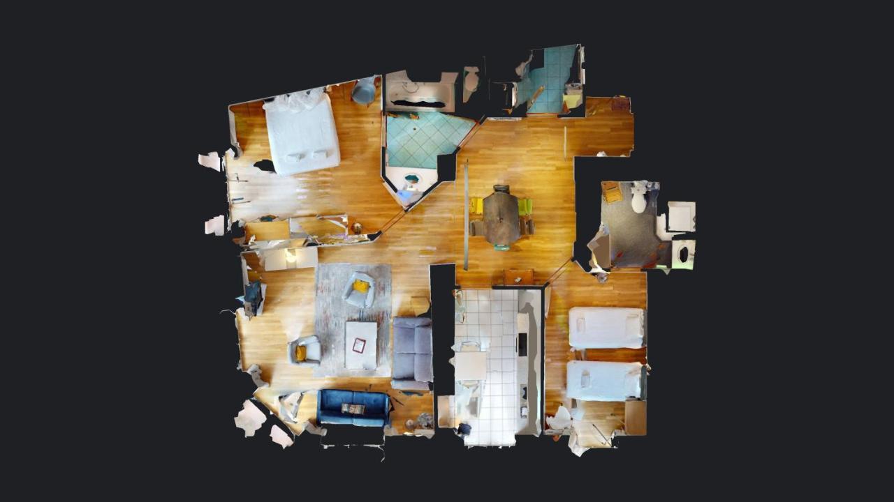 Bleu Mésange - 2 Bedrooms&2 Bathrooms Appartement