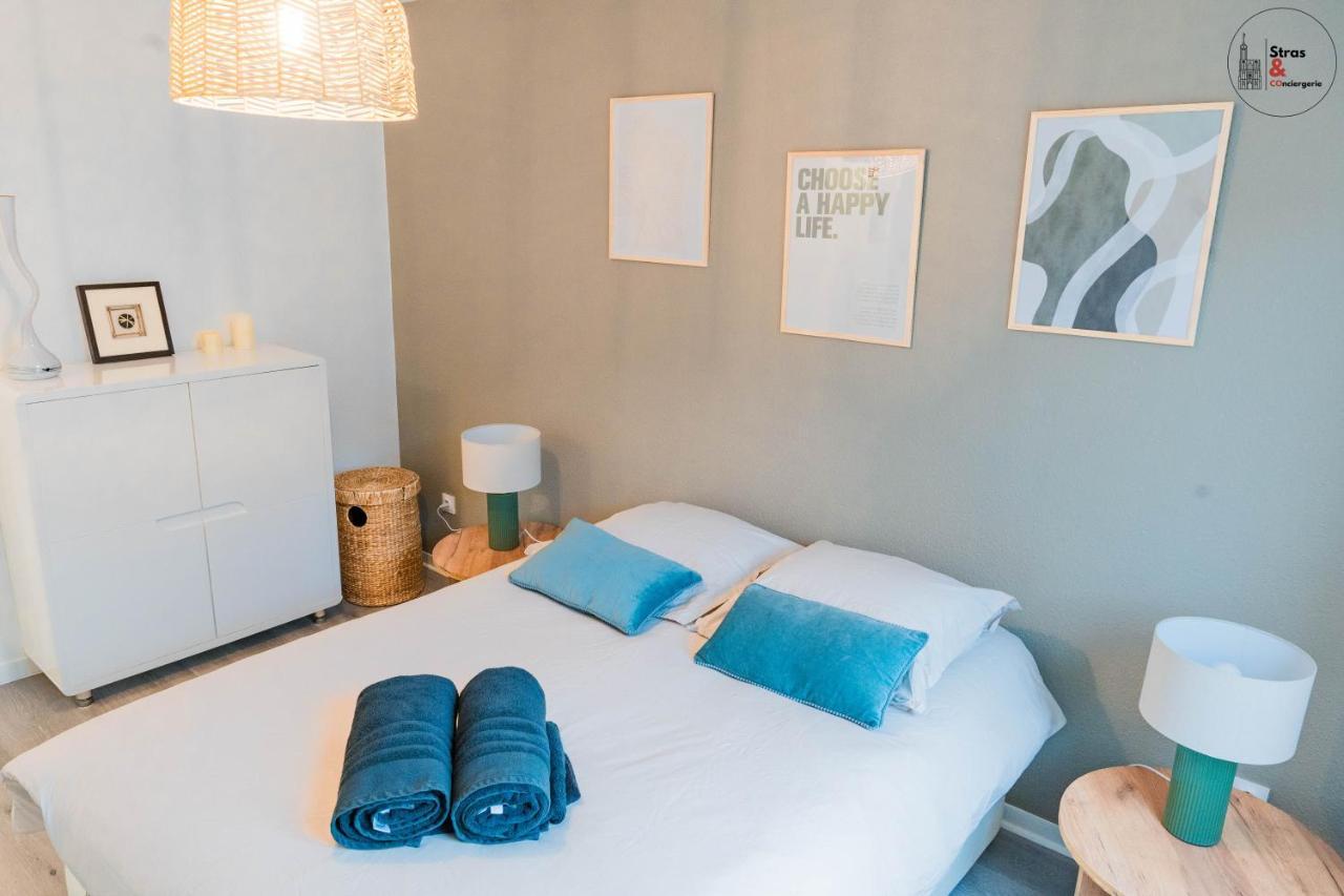 Chez La Clo' - Joli 2 Pieces, Parking Gratuit, Acces Direct Tram 2 Min A Pied Straßburg
