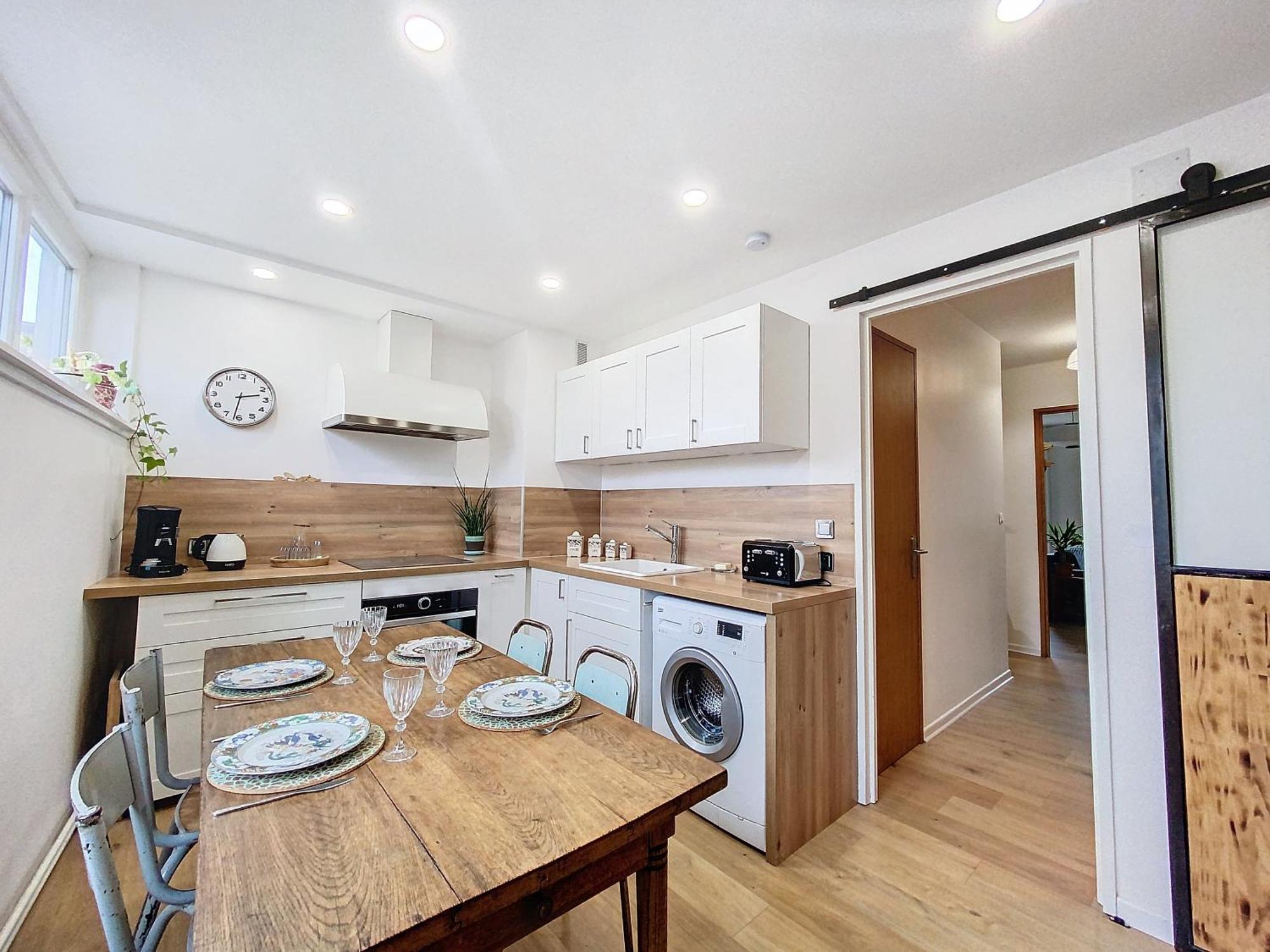 Apartment Wooden - Renove - Cosy - Proche Centre-ville - Transports *