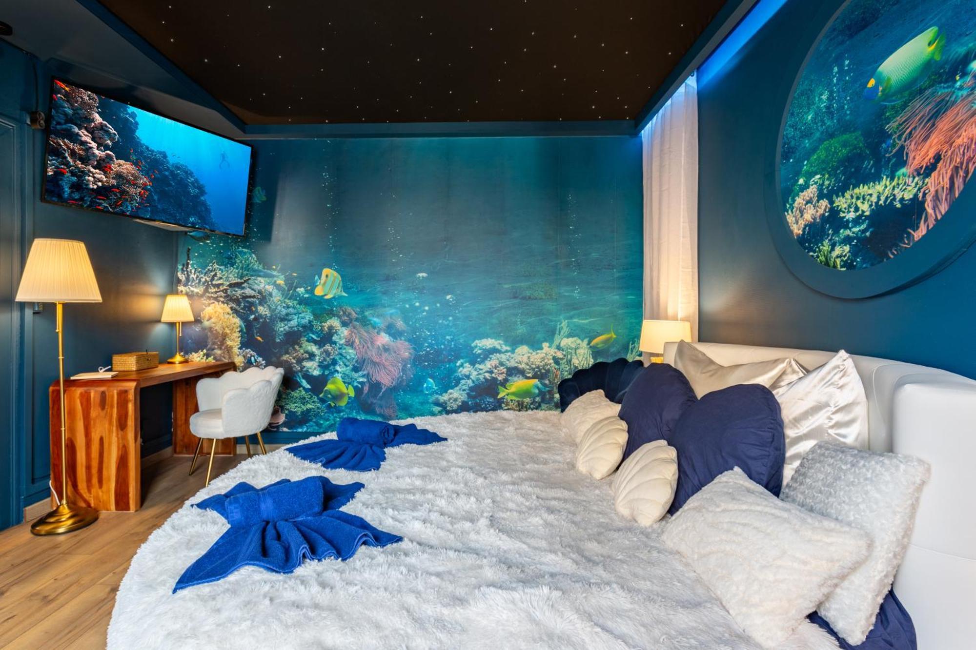 Apartment Lit Rond Tres Grand Et Confortable - Garage Possible Ou Parking Gratuit Rue - Gare 2 Min Et 4 Min En Tram - Ciel Etoile - Netflix Videoprojecteur - Luxe Et Evasion *