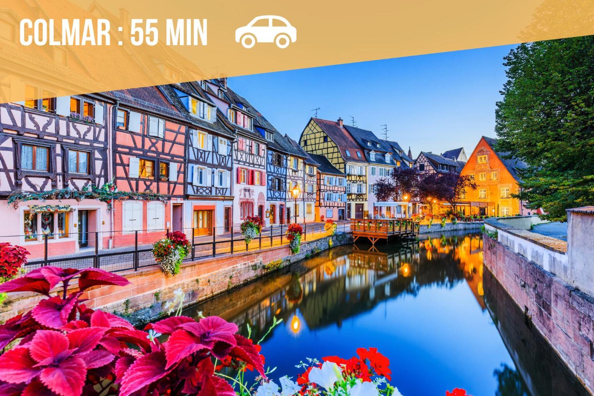 Lit Rond Tres Grand Et Confortable - Garage Possible Ou Parking Gratuit Rue - Gare 2 Min Et 4 Min En Tram - Ciel Etoile - Netflix Videoprojecteur - Luxe Et Evasion Apartment Strasbourg