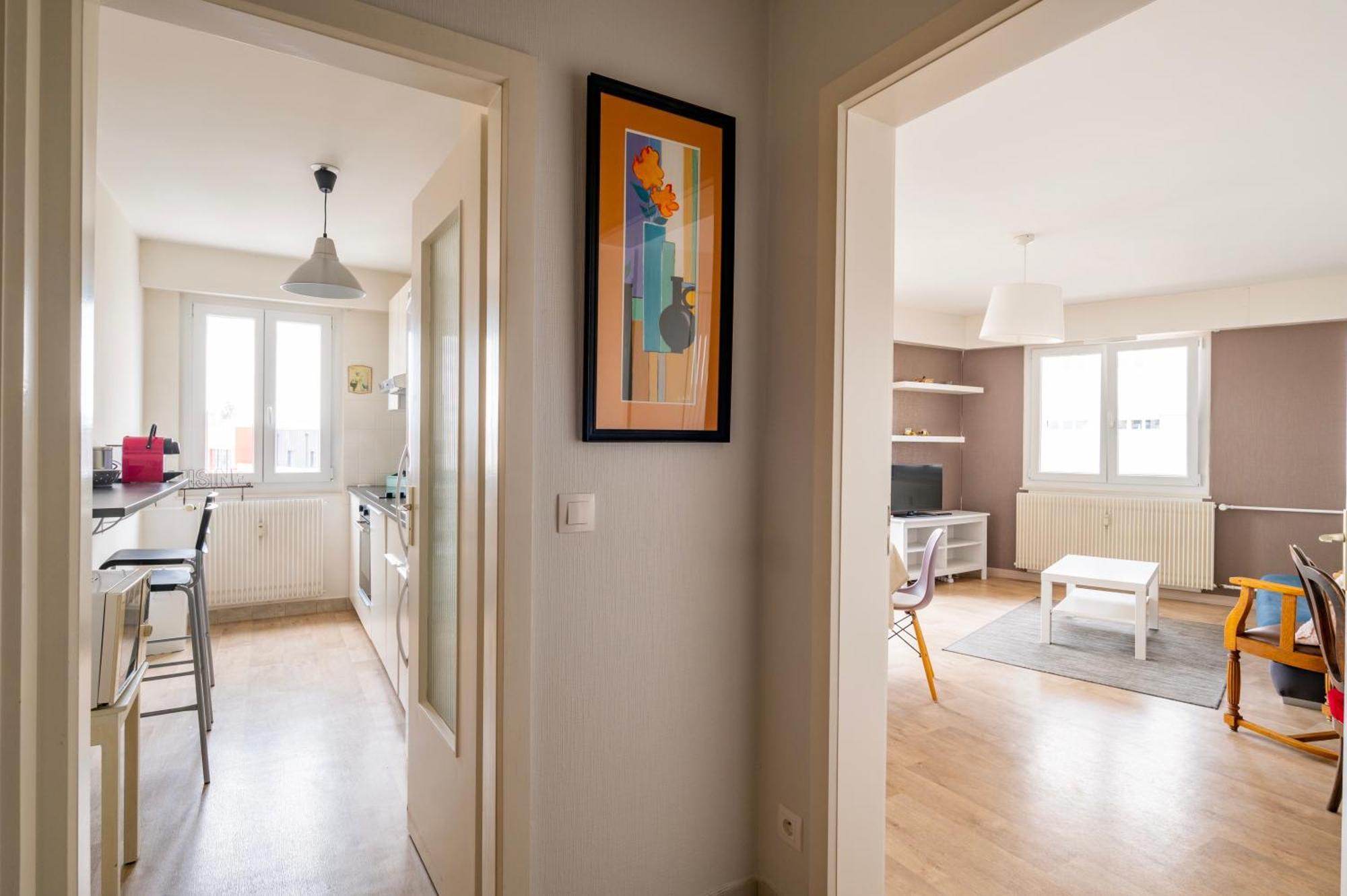 Appartement Le Saint Aloise - 4 Pers - Centre-ville Strasbourg