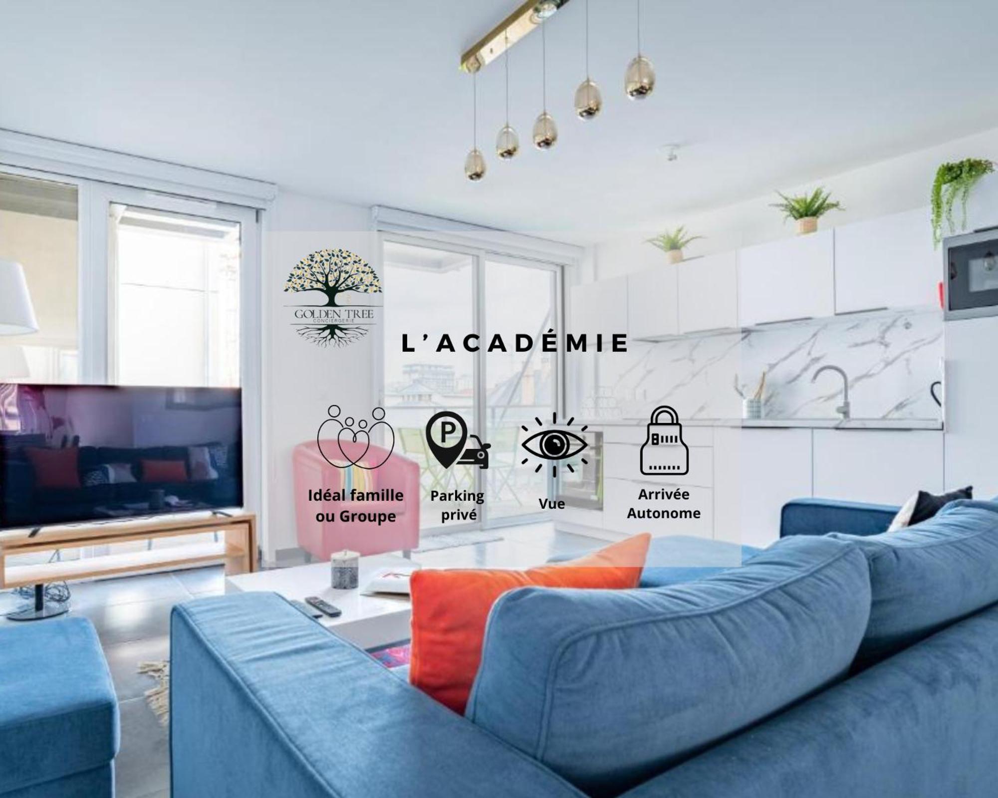 Appartement L'academie - Terrasse Avec Vue - Parking *