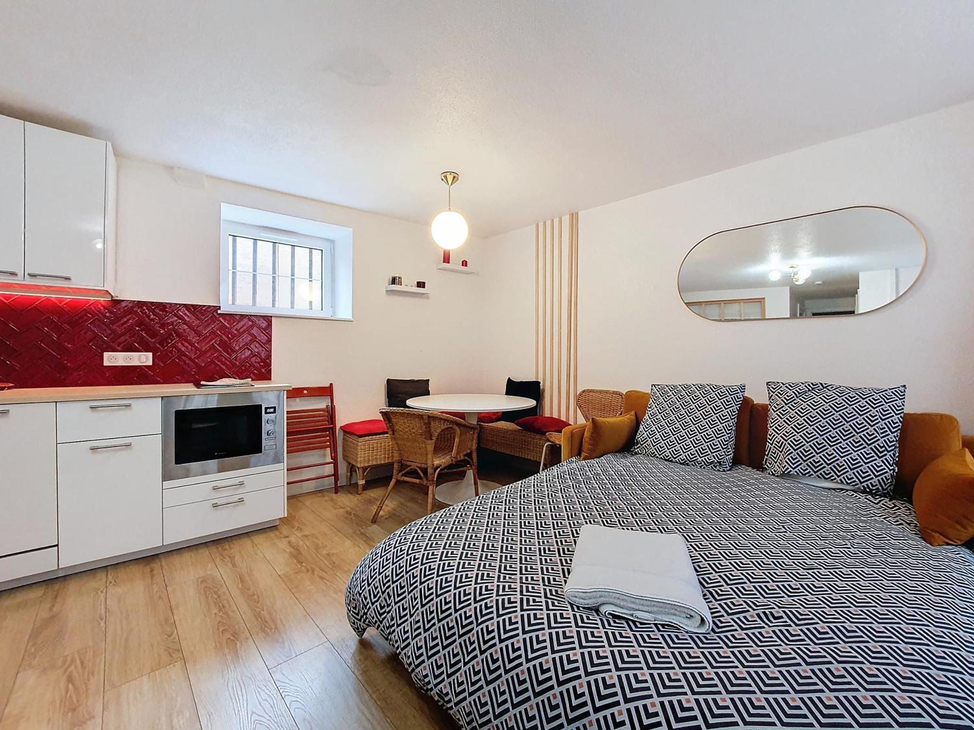 Appartement T2 Cosy - Hypercentre - New Sofa Bed - Cathedrale - Carre D'or Straatsburg