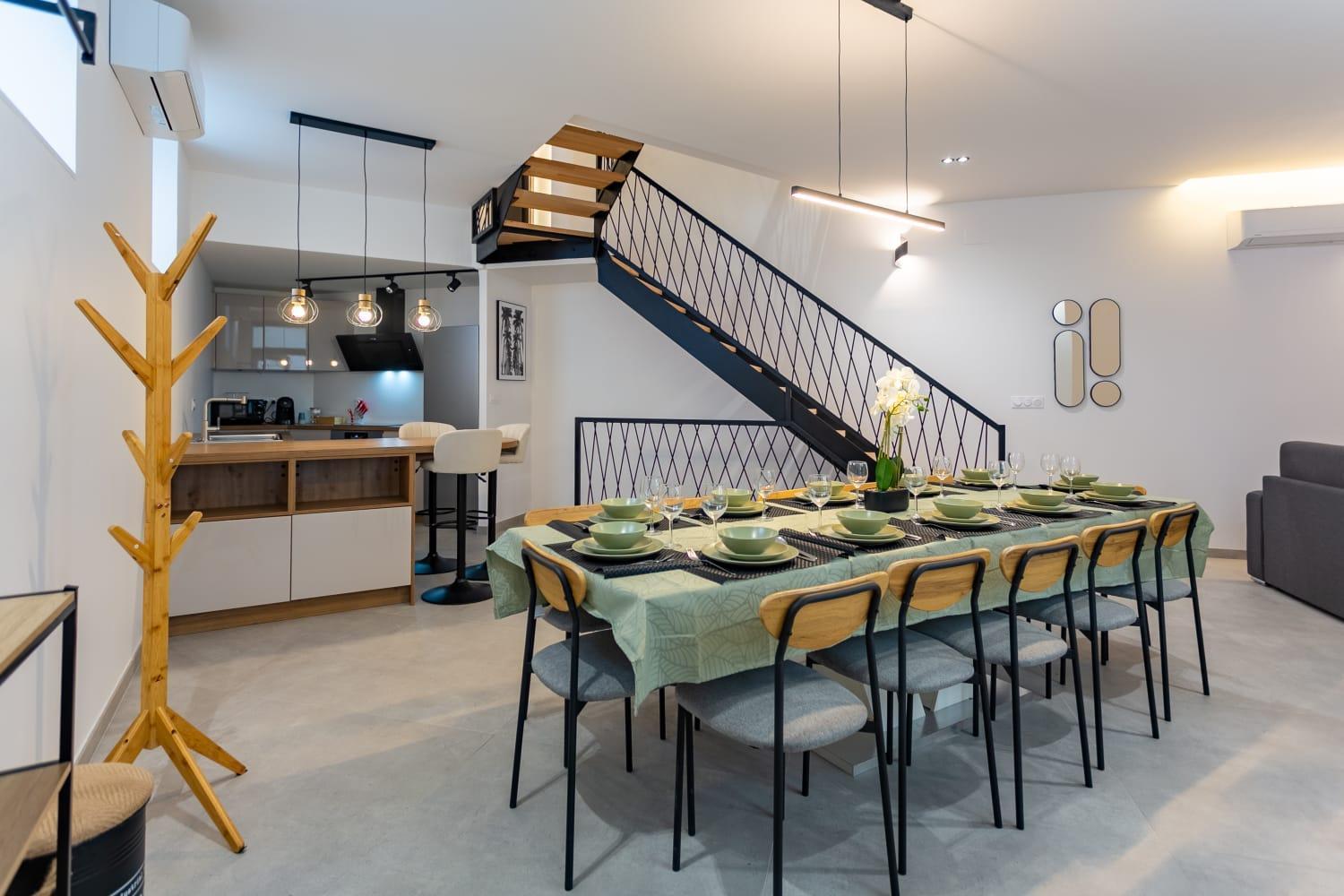 Appartement Maison Renovee Climatisee Avec Sauna Et Baby-foot
