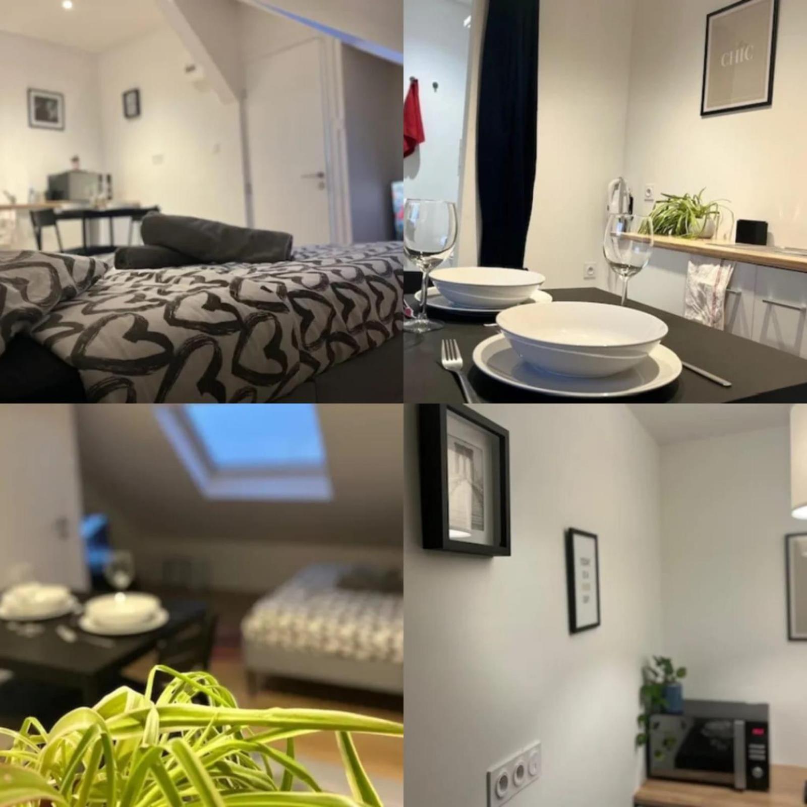 Cosy Rent Studio 3 Tv-wifi Proche Gare Hébergement de vacances *