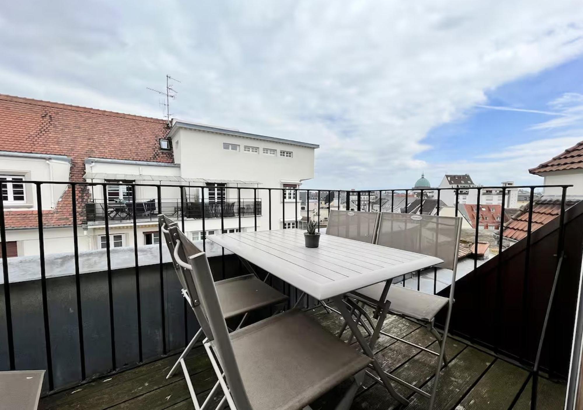 Centre Avec Balcon Appartement Strasbourg