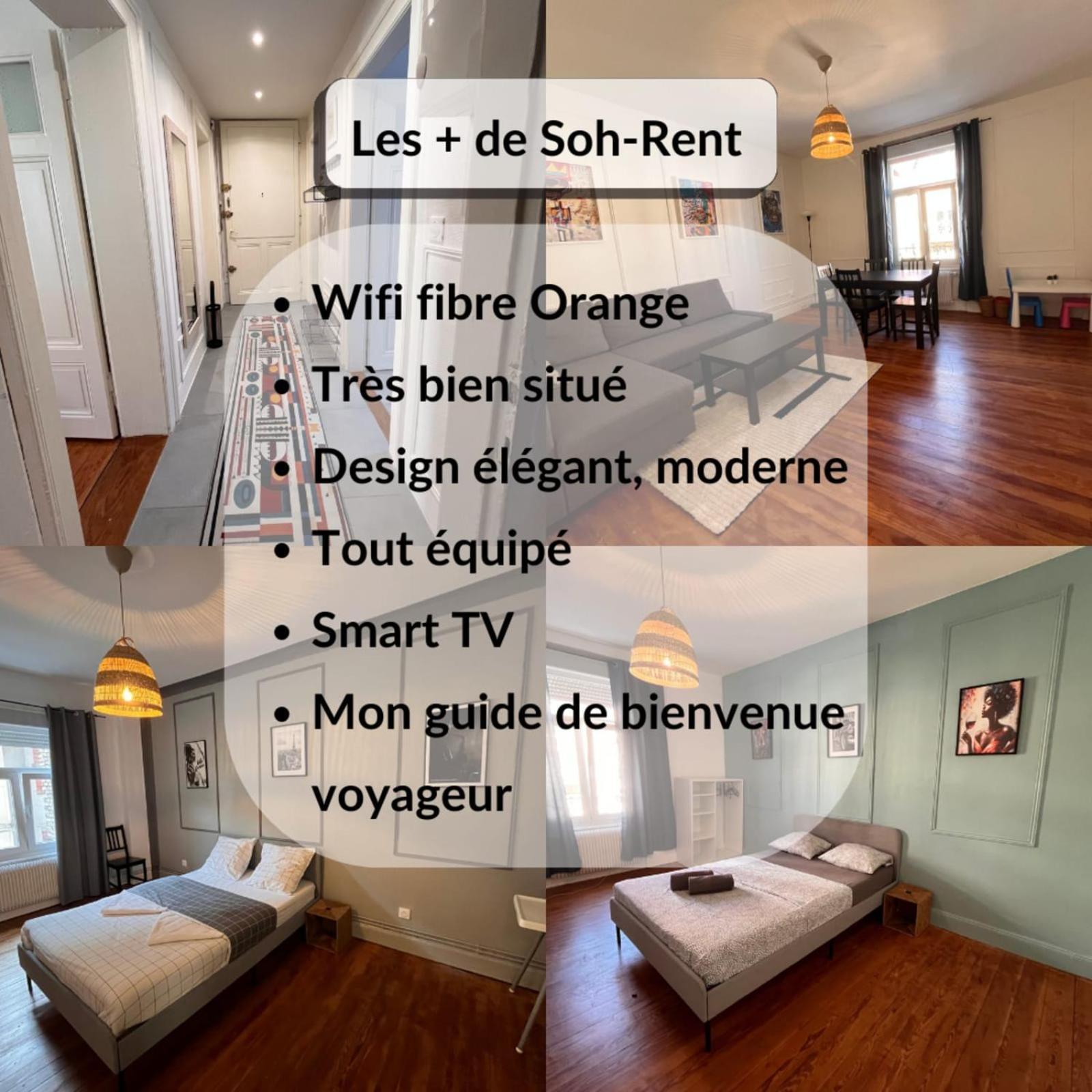 Soh Rent 3 Pieces Gare 3 - Tv - Wifi *