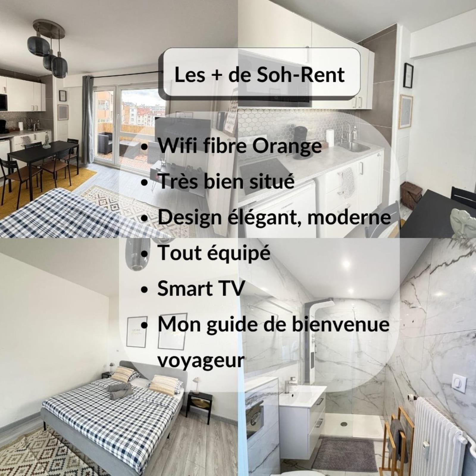 Hébergement de vacances Soh Rent Wifi Terrasse St Aloise