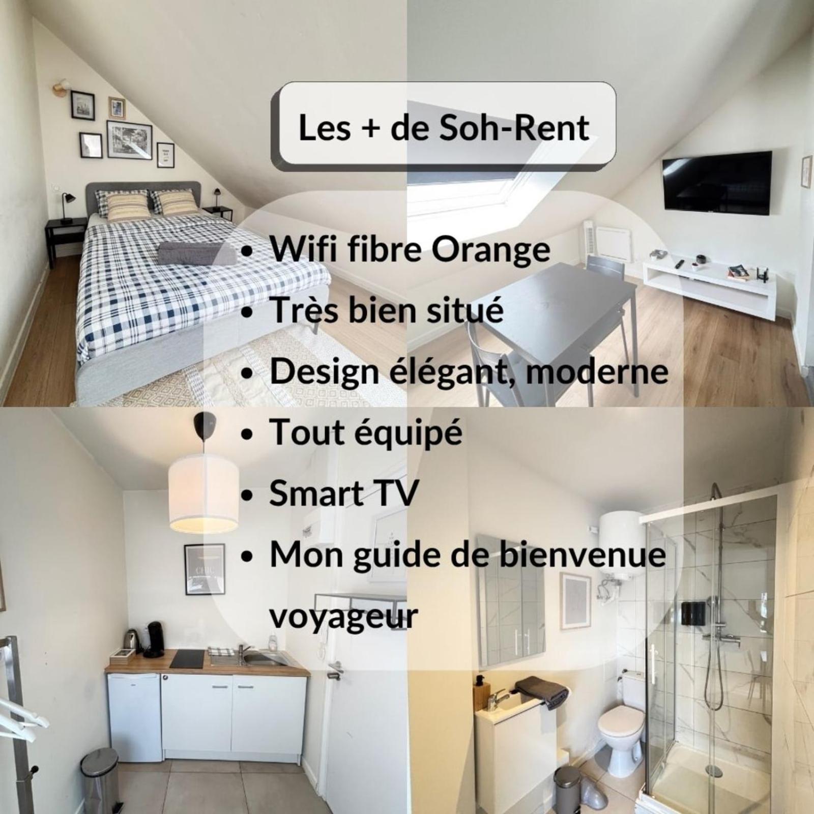 Soh Rent 3 Tv-wifi Proche Gare Straßburg