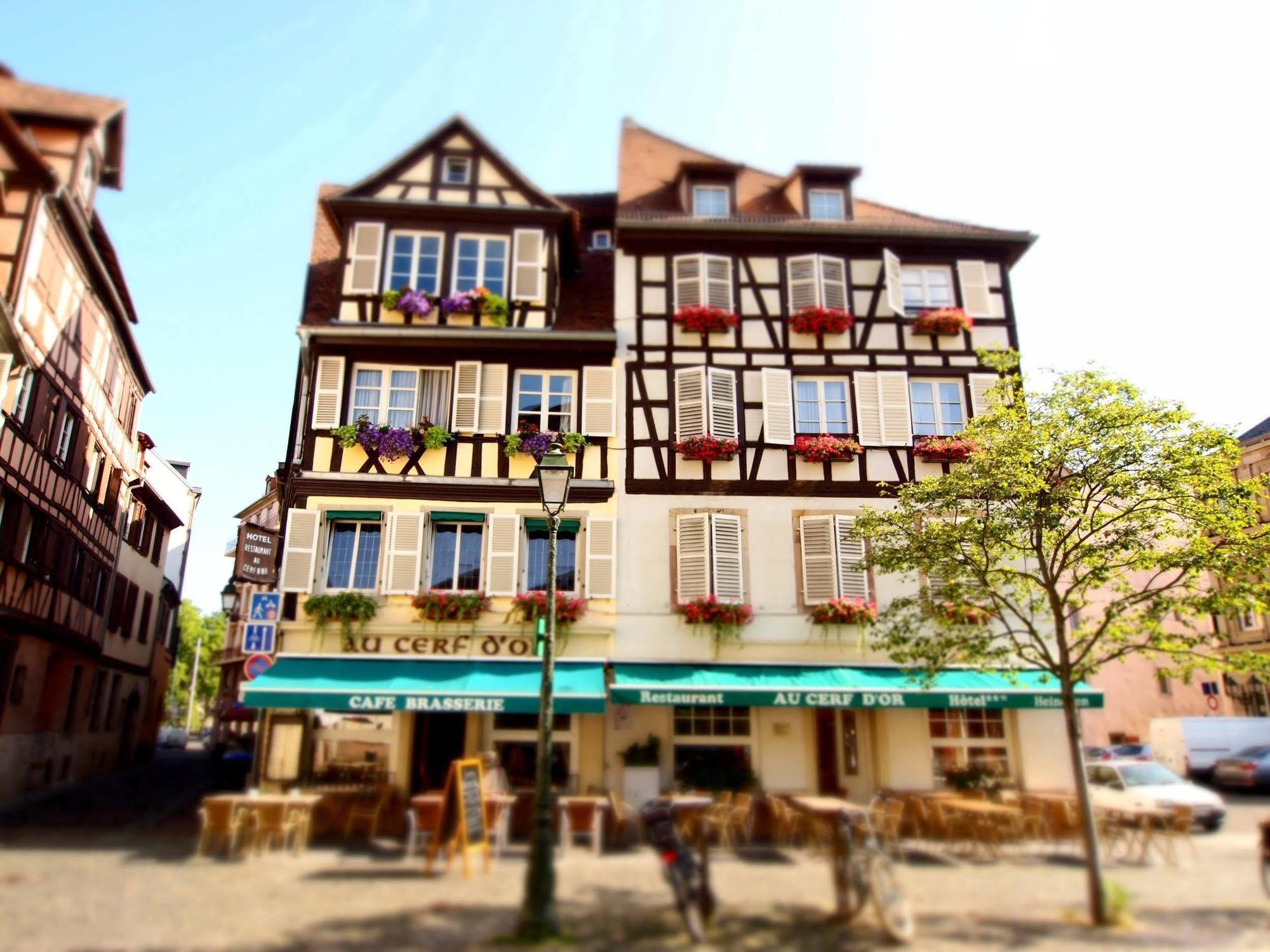Hotel Logis Restaurant Au Cerf D'or Strasbourg