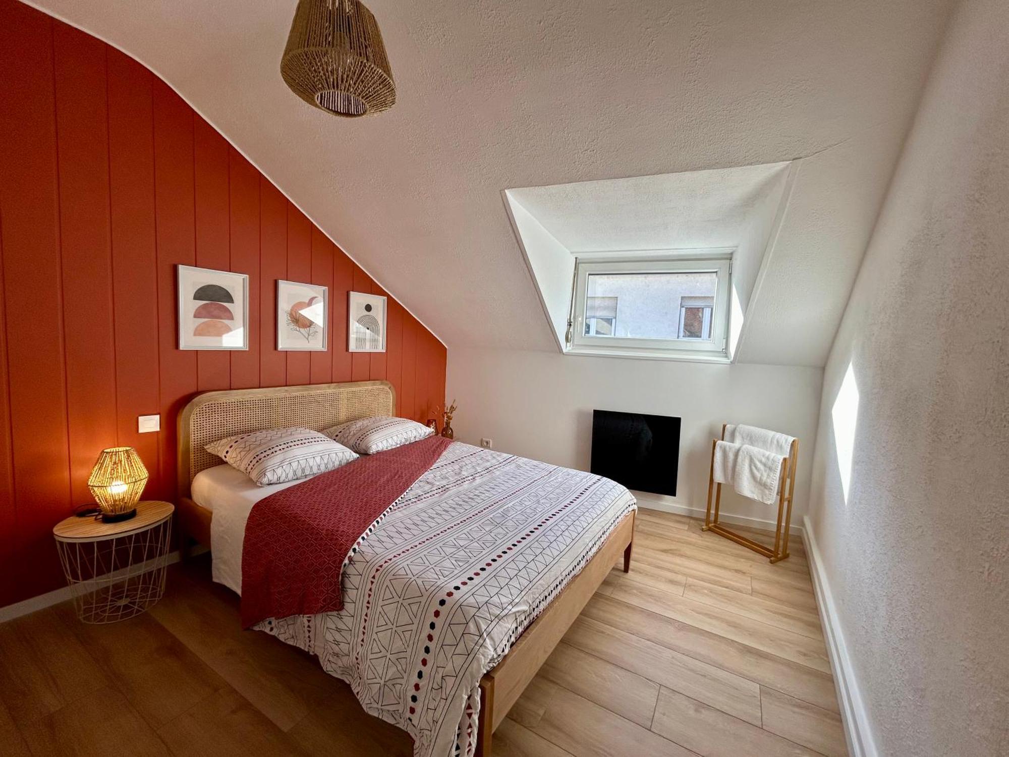Appartement Douce Agathe - Duo-groupe, Chaleureux, Tram 200m, Centre 10min Straatsburg
