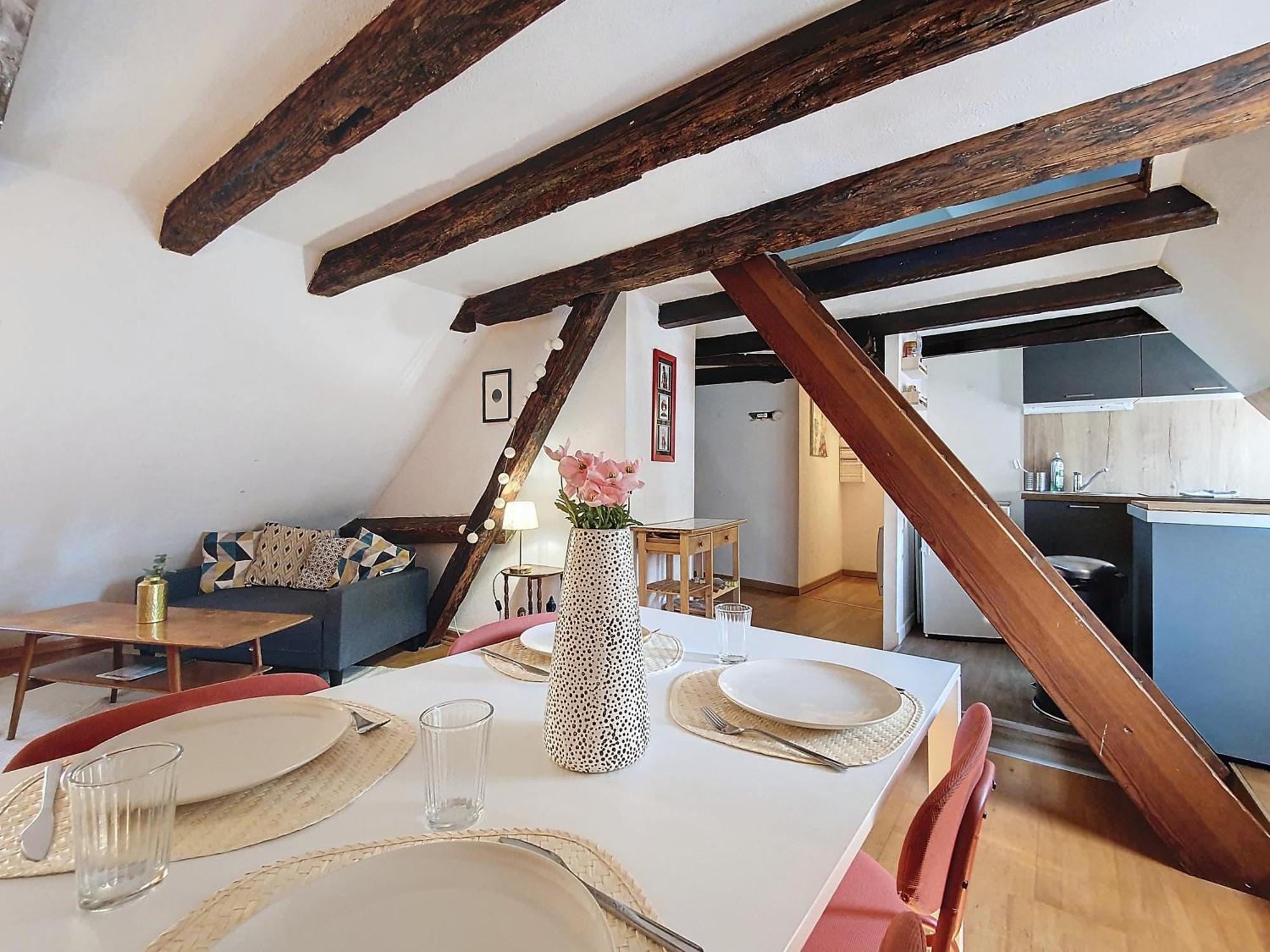Tonneau - Hypercentre - Cathedrale - Authentique - Duplex Apartment *