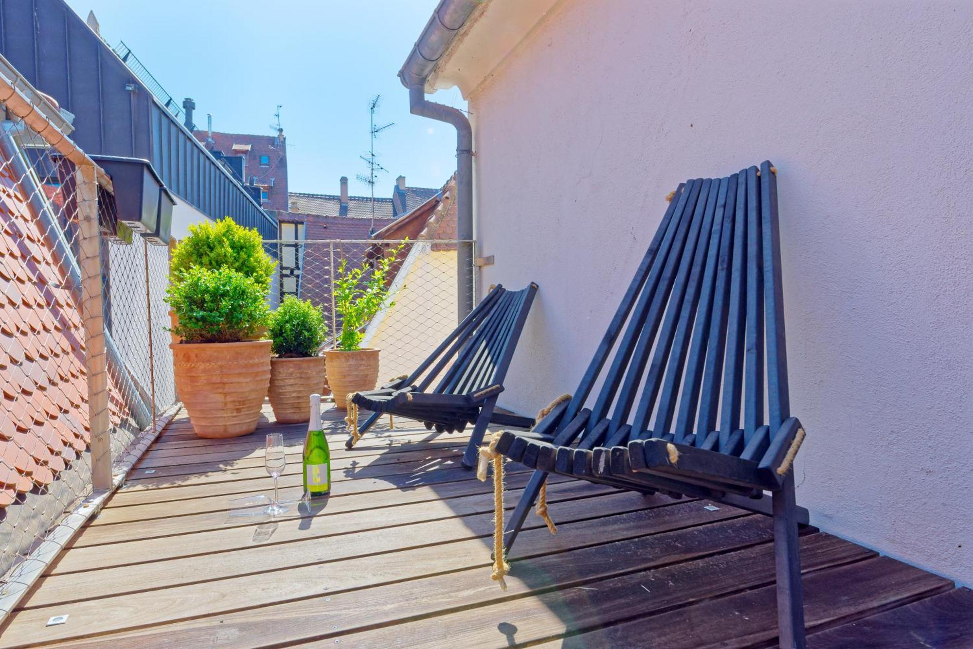 Appartement Le Carre D Or Terrasse Vue Cathedrale *