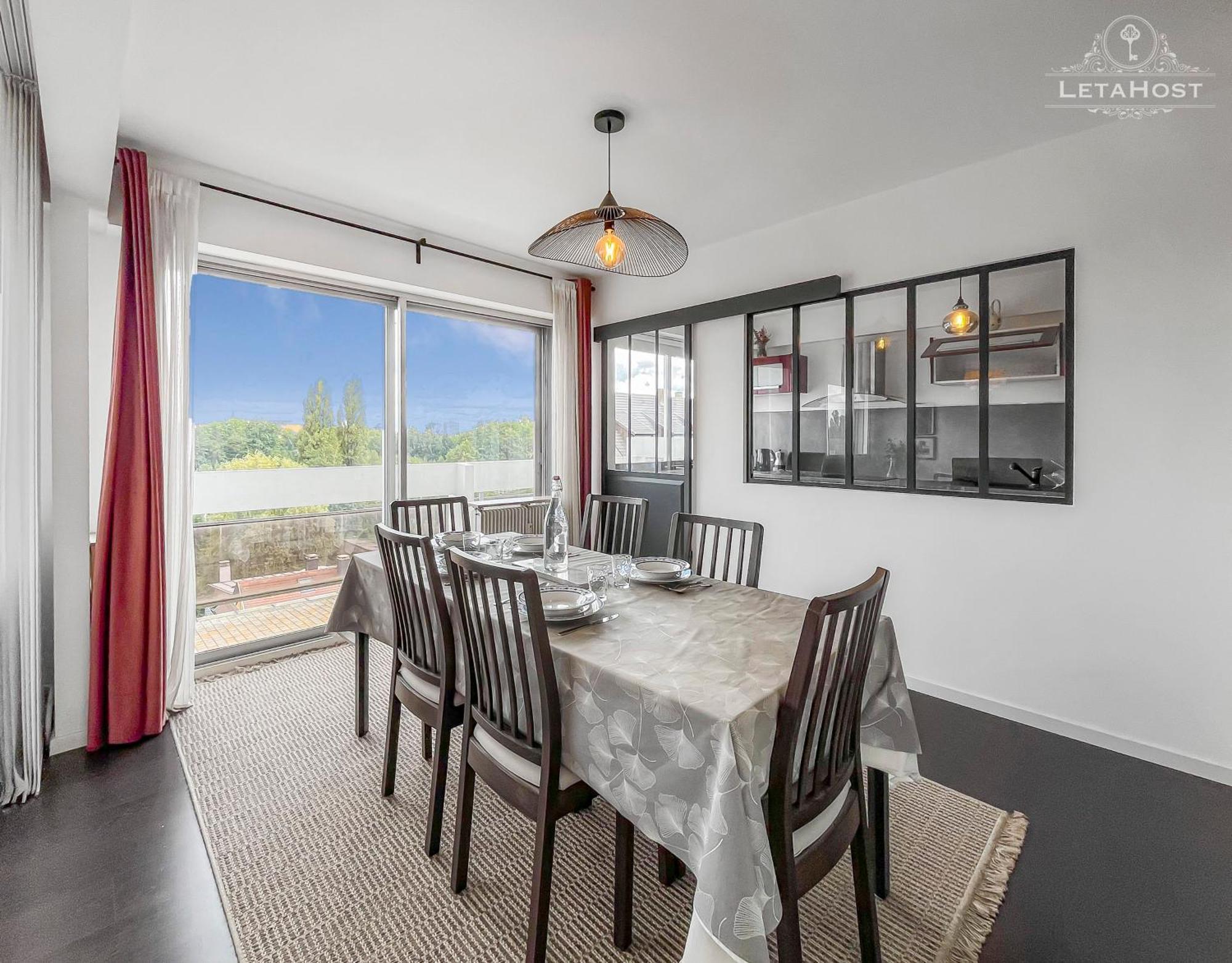 Apartment Vue Degagee, Cuisine Moderne Et Wifi Straßburg
