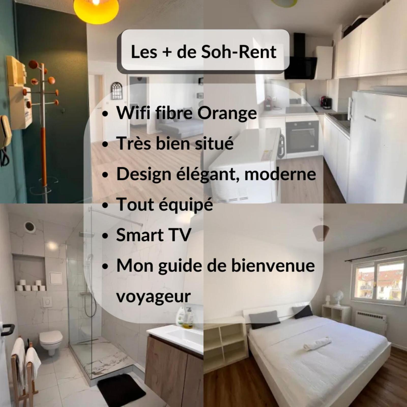 Soh Rent Neudorf Menagerie Tv - Wifi Appartement Strasbourg